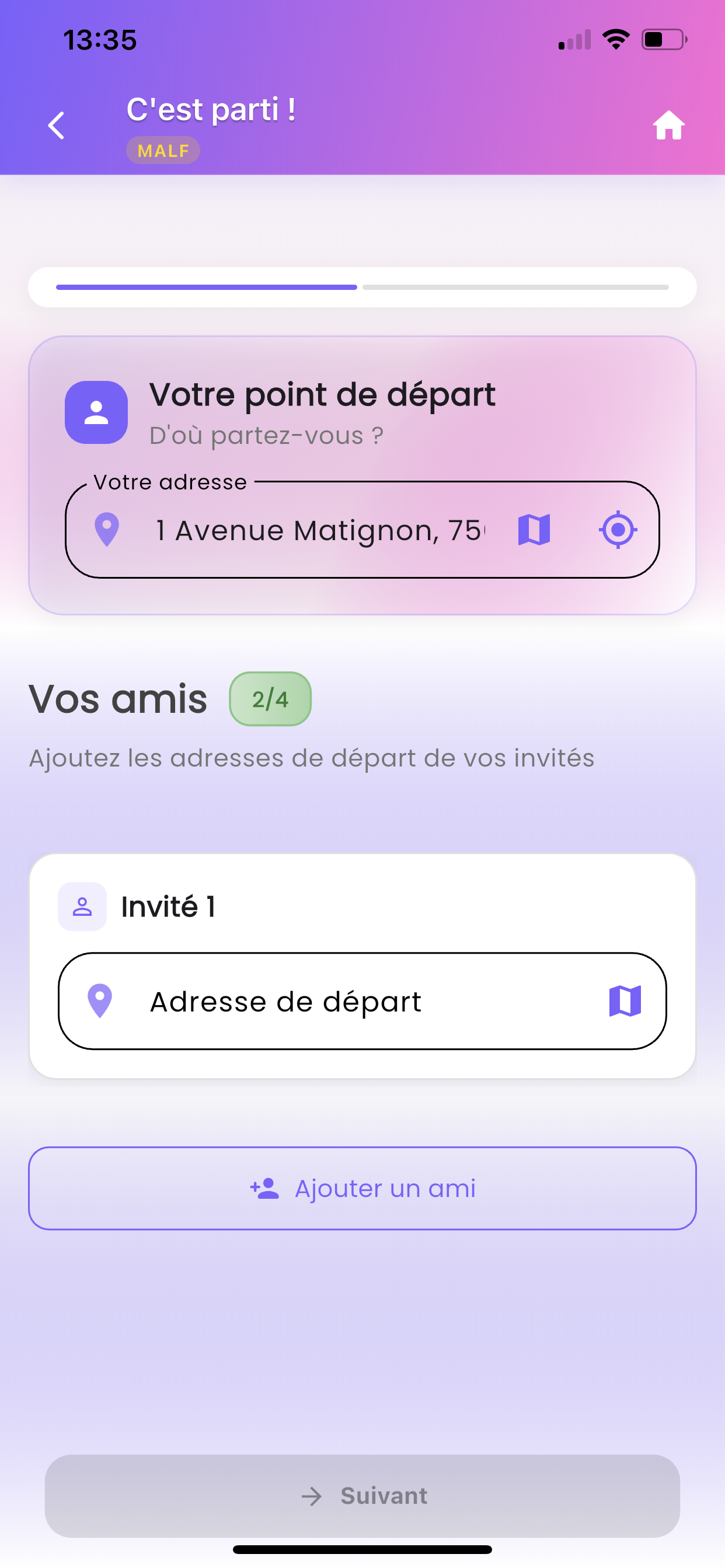 Recherche intelligente MALF